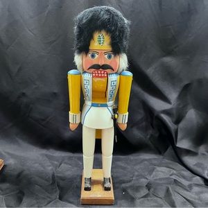 1960s Vintage MCM Volkmar-Matthes, West Germany Giant Nutcracker Yellow 15” Rare